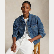 Blå Denim Trucker jacket