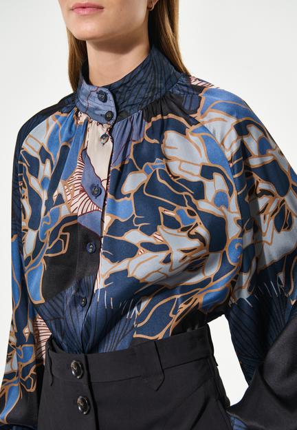 Blå NitaDEA blouse - Stilshoppen
