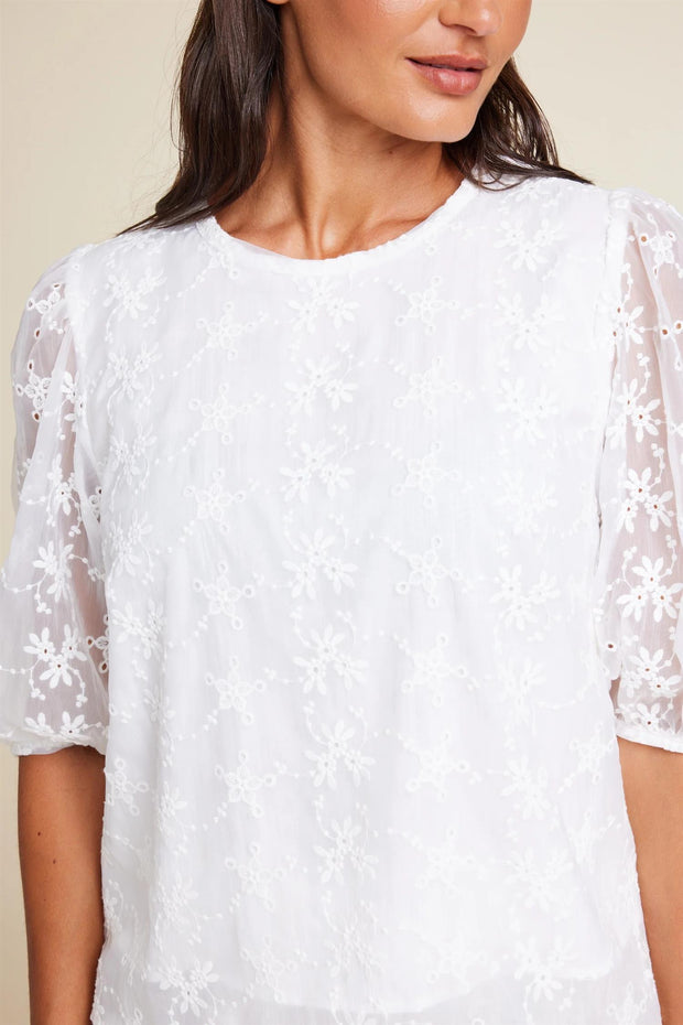 Isabel Embroidery top