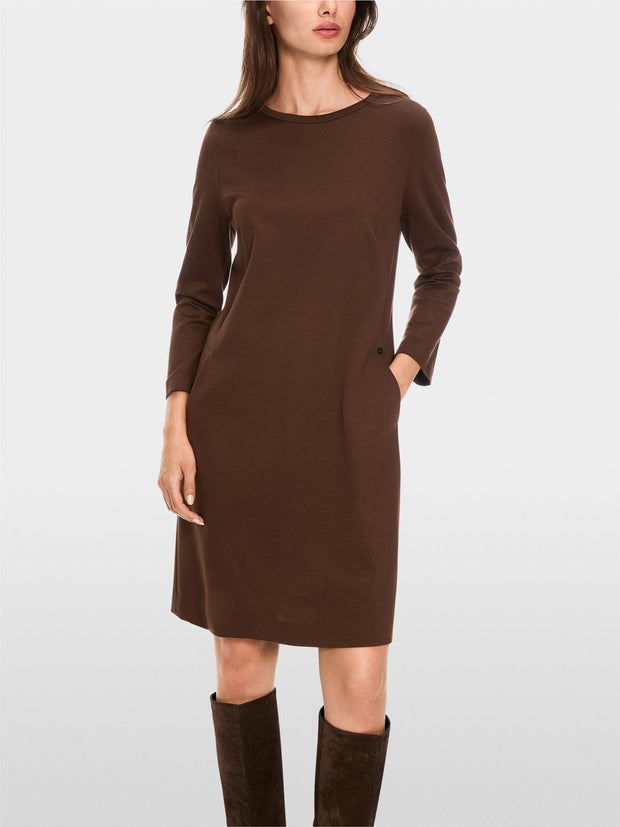 Brun Sporty jersey dress - Stilshoppen