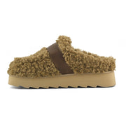 Brun Teddy Platform Moccasin