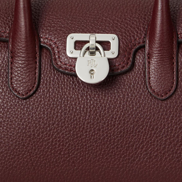 Burgunder Small Tanner Satchel