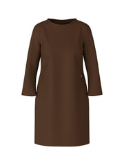 Brun Sporty jersey dress - Stilshoppen
