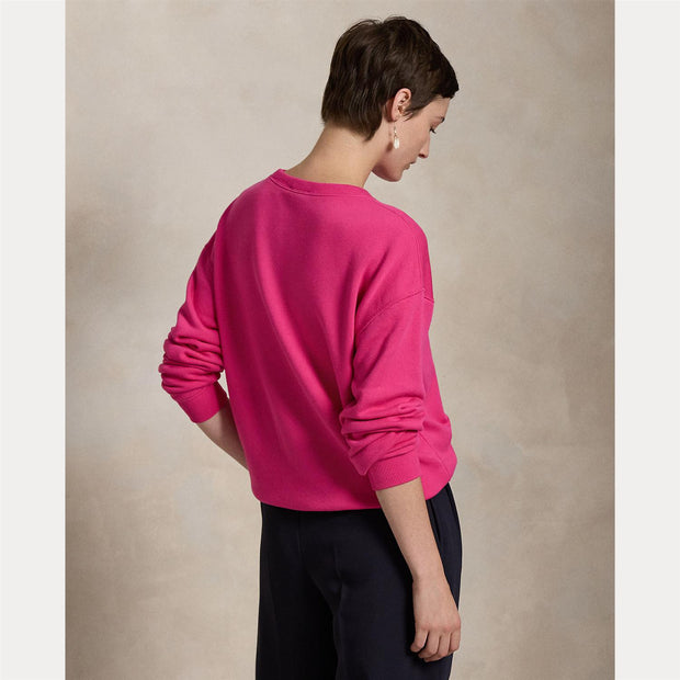 Rosa Crewneck pullover - Stilshoppen