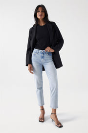 Lyseblå True Cropped Slim ME