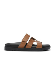 Cognac Vino Vaqueta sandal