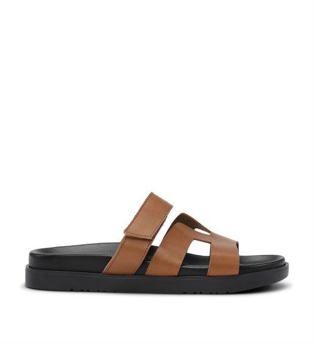 Cognac Vino Vaqueta sandal