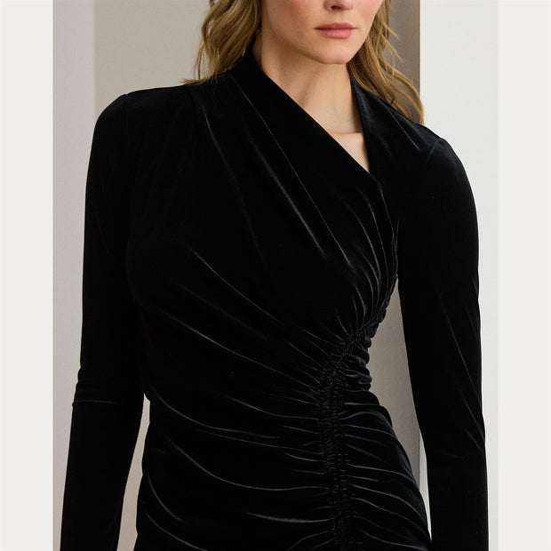 Black Velvet Felrad Day Dress