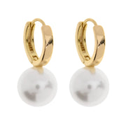 Essie Pearl Hoop Earrings