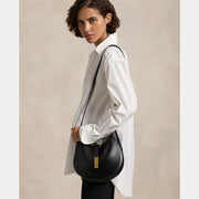 Sort Polo ID Leather Small Shoulder Bag