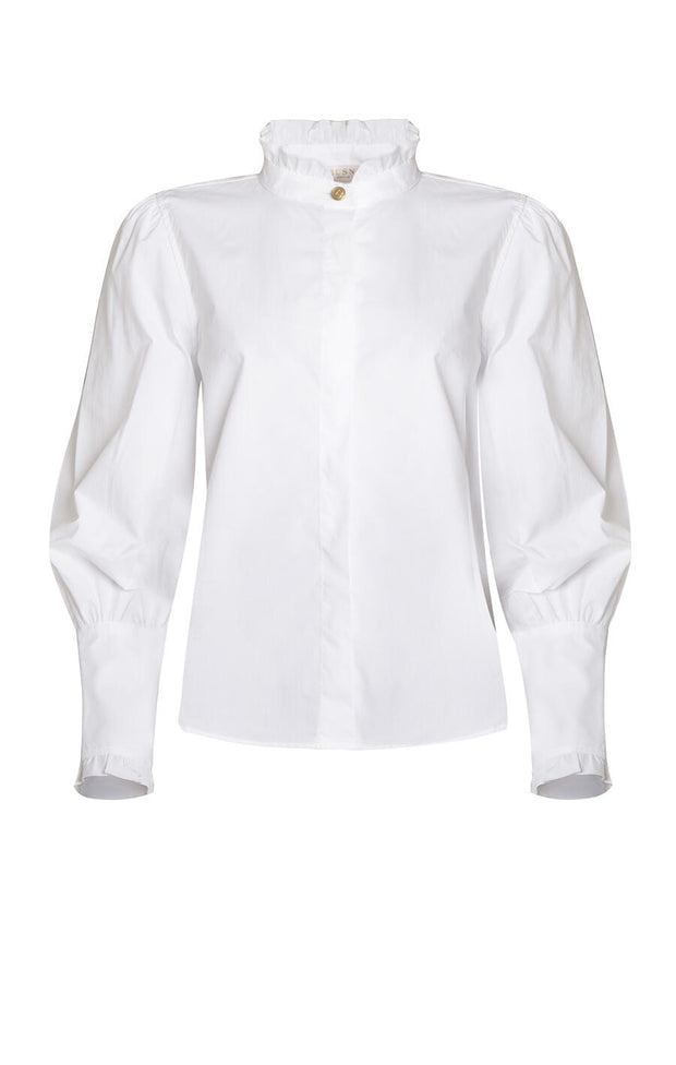 Hvit Maira blouse - Stilshoppen