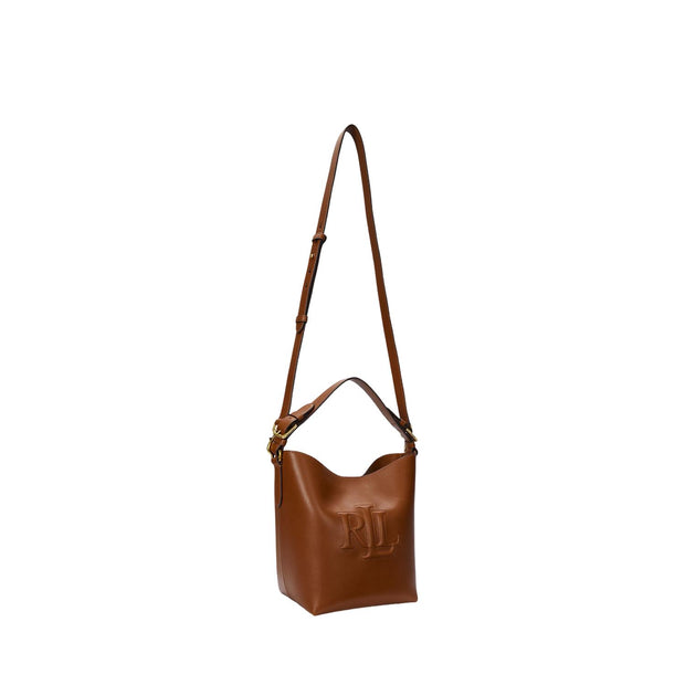 Brun Leather Medium Witley Bucket Bag - Stilshoppen