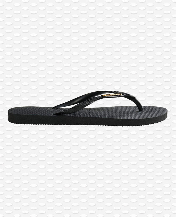 Sorte slim sandaler - Stilshoppen