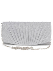 Sølv Small Lurex Party Bag - Stilshoppen