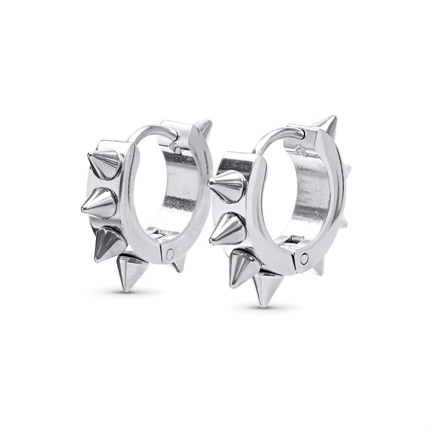 Elda Spike Hoop Earrings