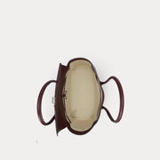 Burgunder Large Satchel