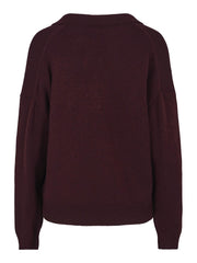 Burgunder Live Sweater - Stilshoppen