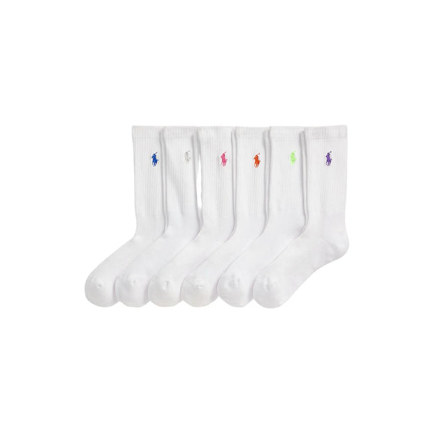 White Crew Sport 6 Pack - Stilshoppen