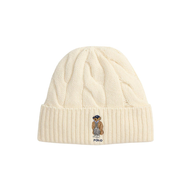 Cream Fall Bear Hat - Stilshoppen