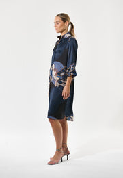 Blå KamillesDEA shirt dress - Stilshoppen