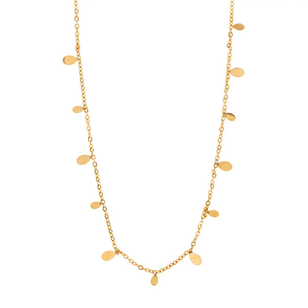 Lia Tiny Oval Necklace