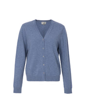 Denim Blå Ruby Cardigan - Stilshoppen