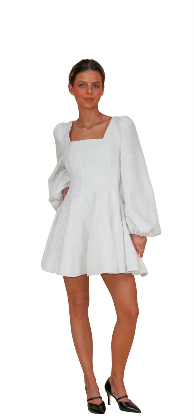 Offwhite Sophie Tweed Dress