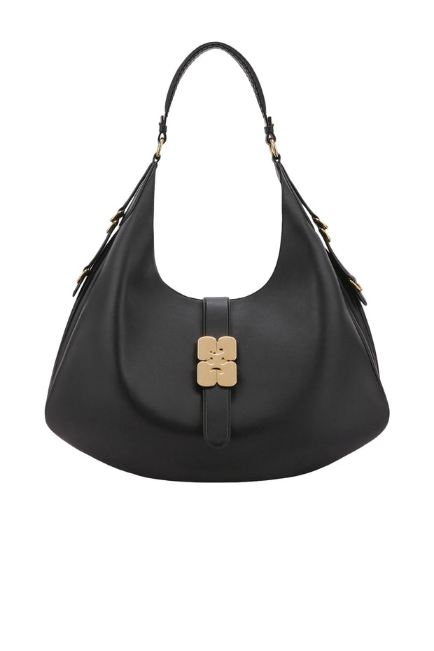 Sort Kat Large Gold Bag - Stilshoppen
