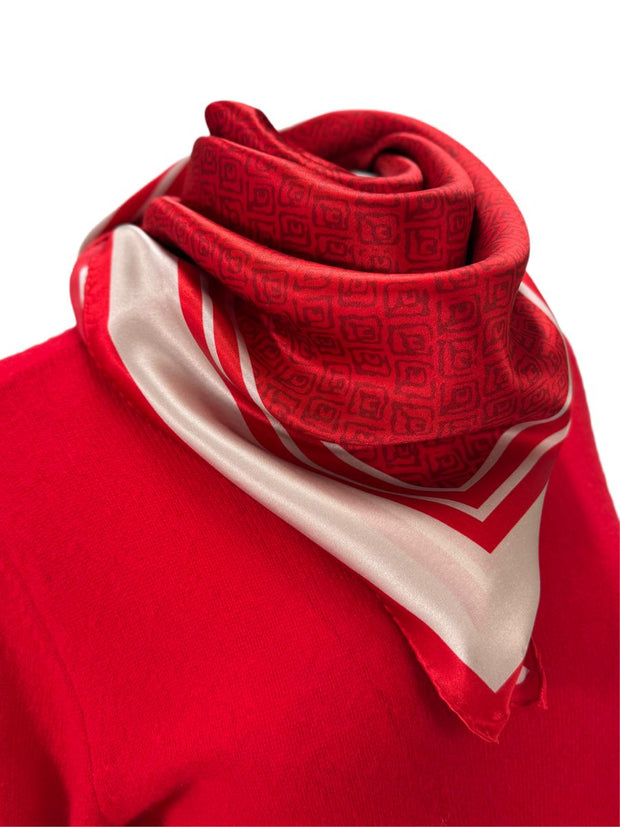 Rødt Eloise scarf