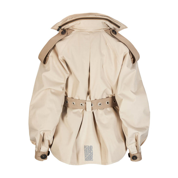 Sand Duskregn Short Trench Coat