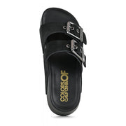 Black Two Buckles Maxi Stichings - Stilshoppen