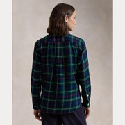 Grønnrutet Plaid Cotton shirt