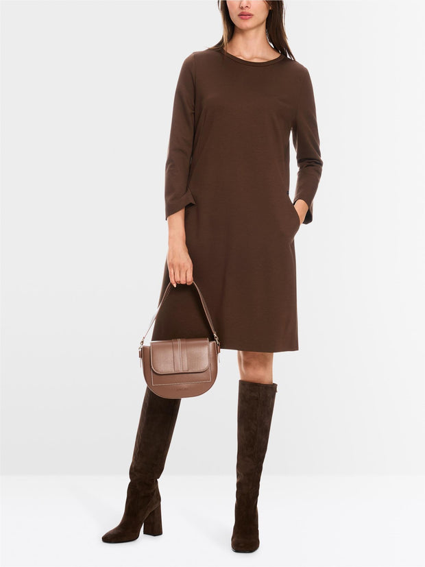 Brun Sporty jersey dress - Stilshoppen