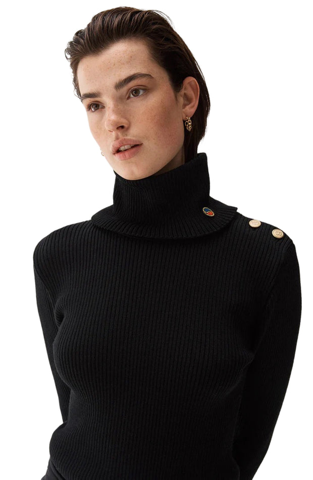 Sort Ornella Collar - Stilshoppen