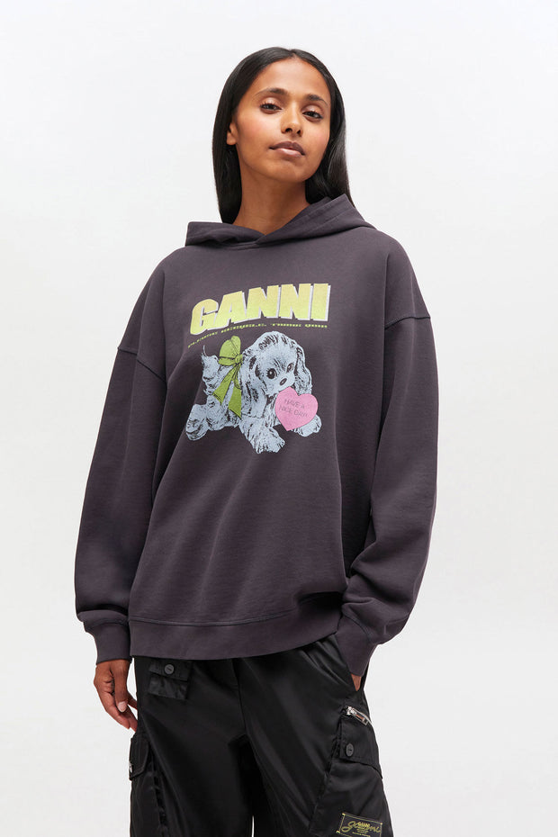 Mørkegrå Isoli Oversized Hoodie - Stilshoppen