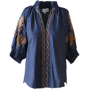 Mørkeblå Madisyn blouse