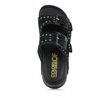 Black High Fussbet Rhinestones - Stilshoppen