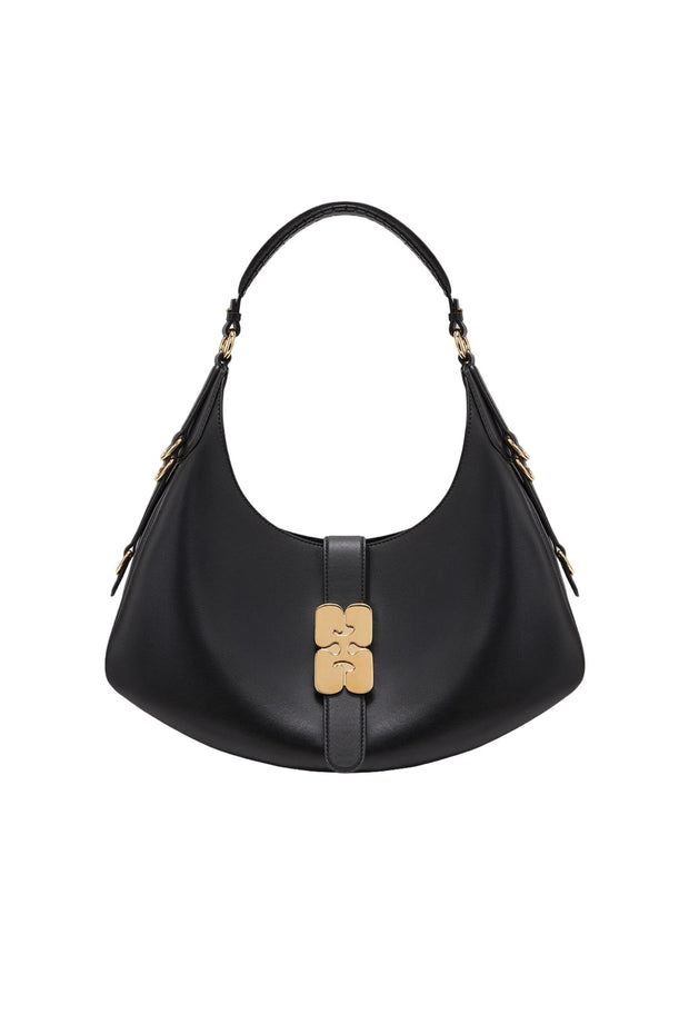Sort Kat Small Gold bag - Stilshoppen