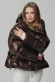 Ginny short Matt Chocolate - Stilshoppen