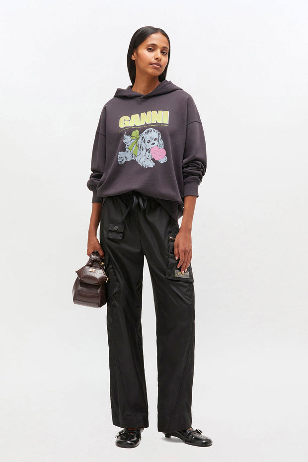 Mørkegrå Isoli Oversized Hoodie - Stilshoppen