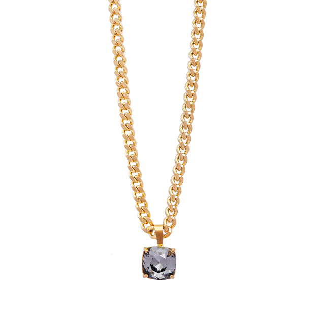 Charcoal Carla Chunky halskjede - Stilshoppen