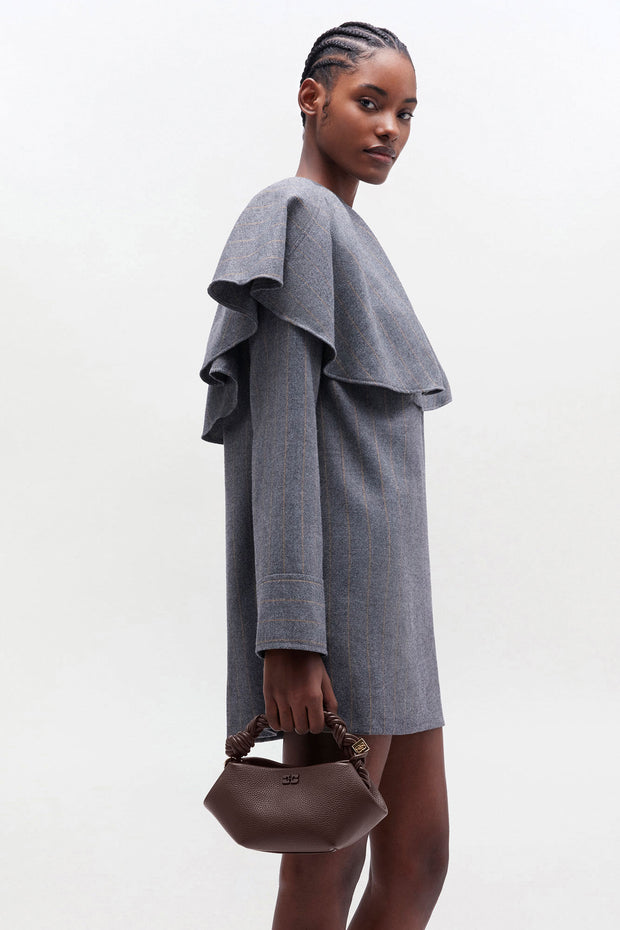 Brun Bou Bag Mini Grained - Stilshoppen