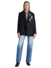 Blå blazer - Stilshoppen