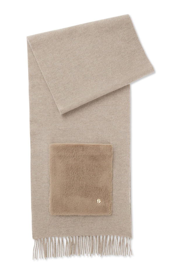 Beige Grayce Skjerf - Stilshoppen