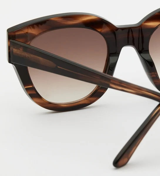 Brown Carla Sunglasses Solbrille - Stilshoppen