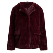 Faux Fur Lined Coat - Stilshoppen