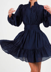 Navy Vanity Short Dress