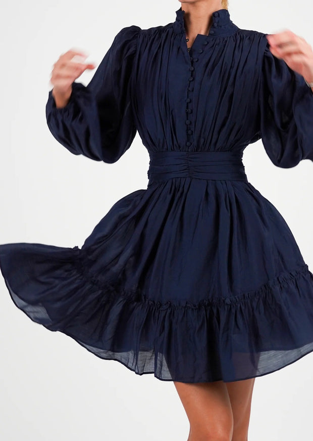 Navy Vanity Short Dress