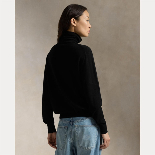 Sort Wool Turtlenecke Sweater - Stilshoppen