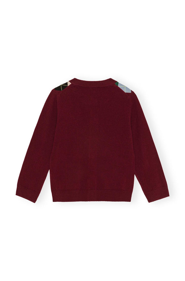 Cashmere Wool Mix Cardigan